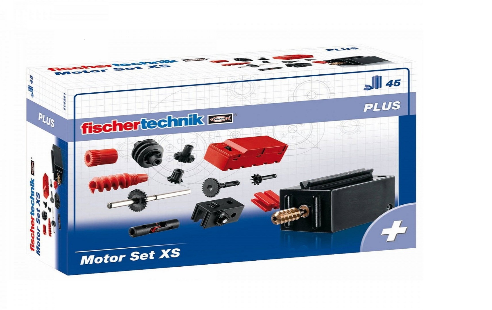 Додатковий набір fisсhertechnik PLUS Набір двигуна XS