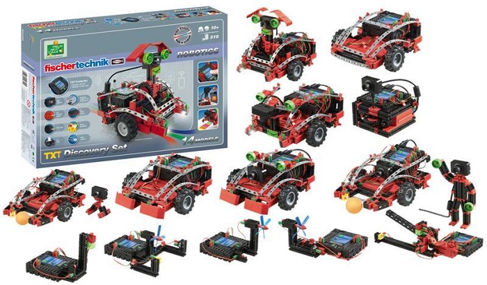 Конструктор fisсhertechnik ROBOTICS TXT Discovery Set FT-524328
