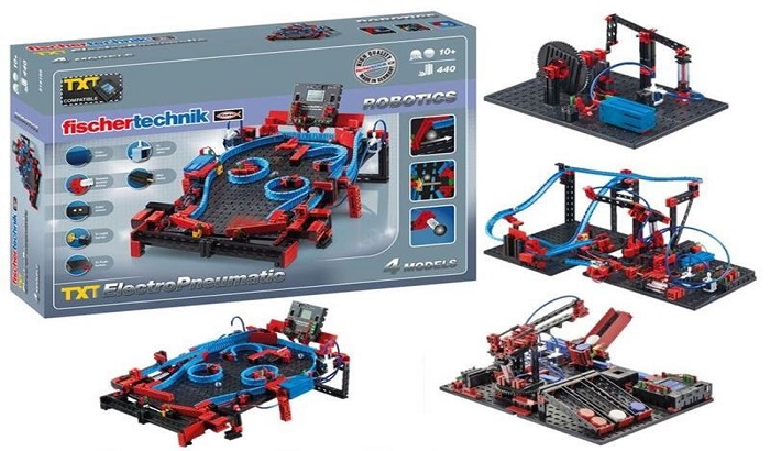 Конструктор fisсhertechnik ROBOTICS TXT Електропневматика FT-516186
