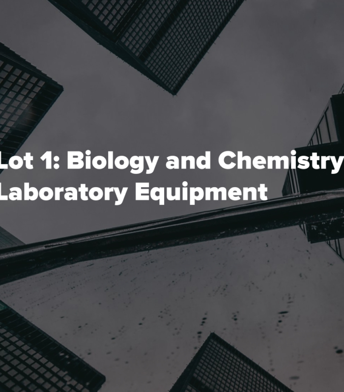 Biology and Chemistry Laboratory Equipment