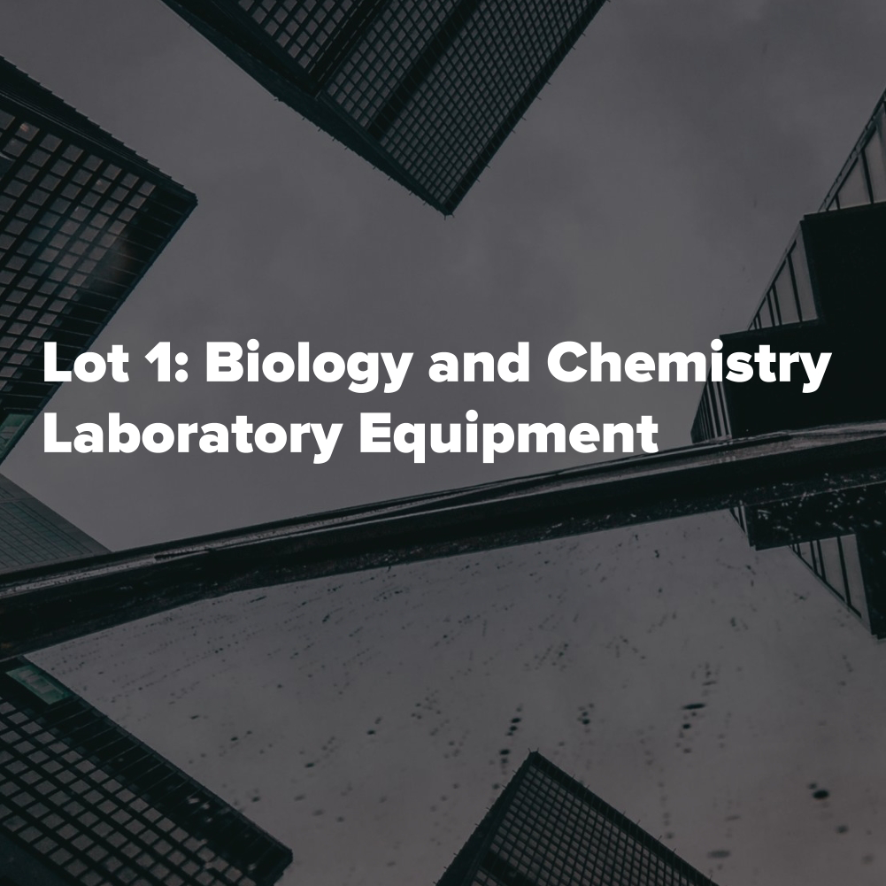 Biology and Chemistry Laboratory Equipment
