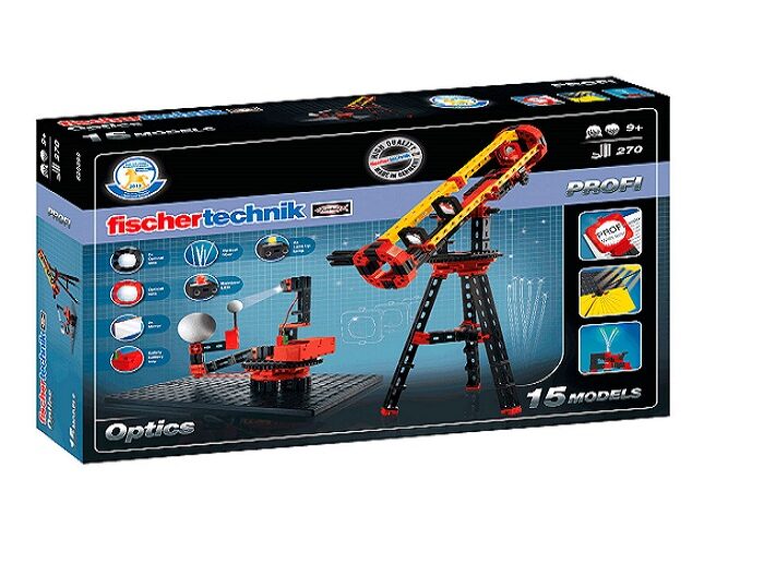 Конструктор fisсhertechnik PROFI Oптика FT-520399