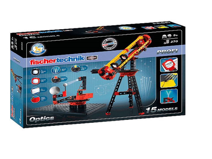 Конструктор fisсhertechnik PROFI Oптика FT-520399