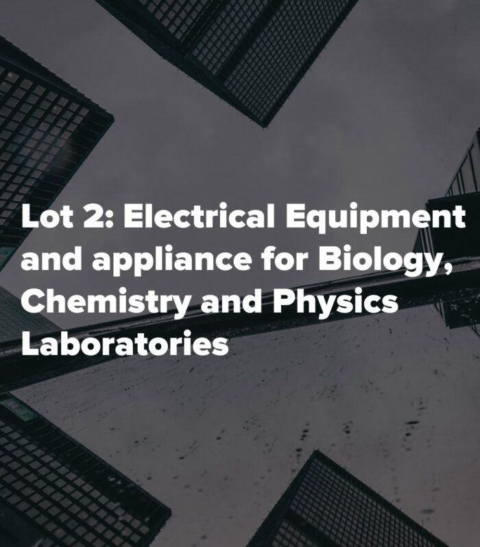 Electrical Equipment and appliance for Biology, Chemistry and Physics Laboratories
