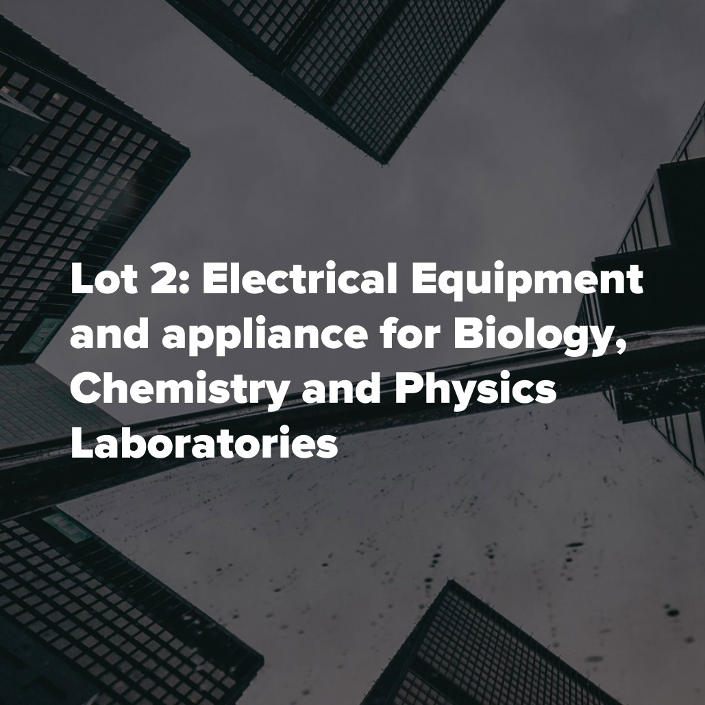 Electrical Equipment and appliance for Biology, Chemistry and Physics Laboratories