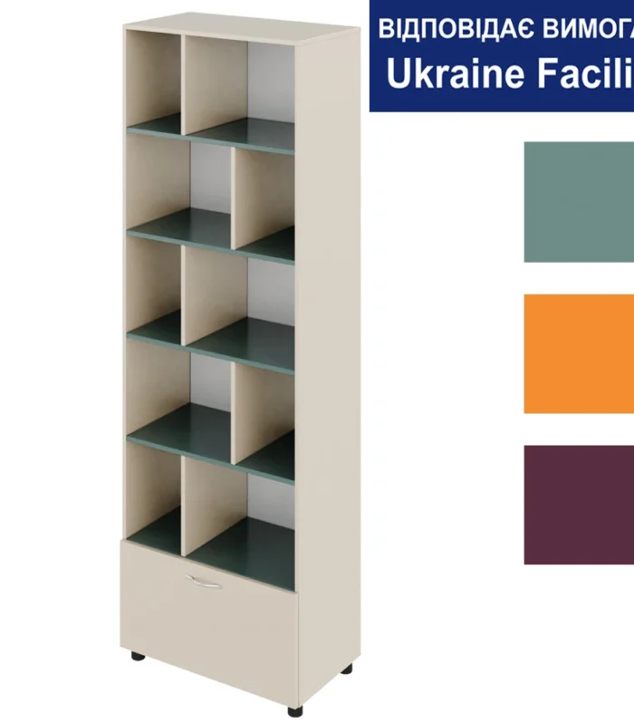 Шафа з відкритими нішами та шухлядою Standard